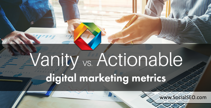 vanity vs. actionable metrics