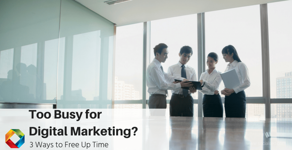 Investing Time in Digital Marketing