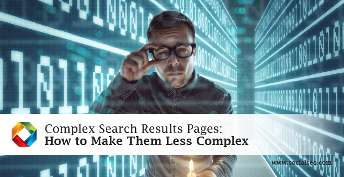Complex Search Results Pages